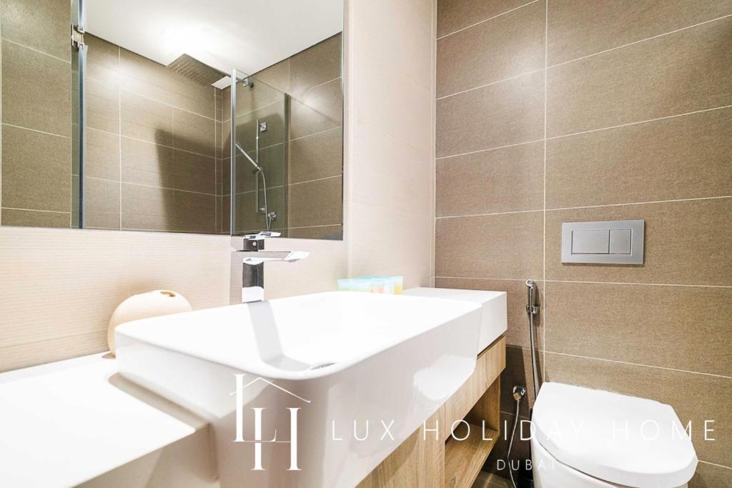 Lux Contemporary Suite With Full Marina View 6 Dubaj Kültér fotó