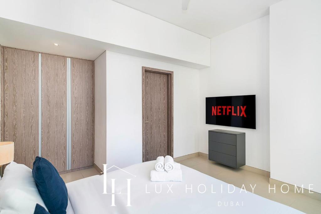 Lux Contemporary Suite With Full Marina View 6 Dubaj Kültér fotó